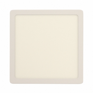 PAINEL LED EMBUTIR 24W QUADRADO BIVOLT LUZ BRANCA 6500K 1680LM 30CM - BBAUER