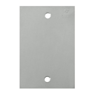 PLACA 4X2 PARA PISO CEGA INOX - OLIVO