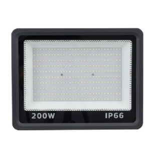 PROJETOR LED 200W BIVOLT 6000K IP65 CP PRETO 14000LM - GAYA