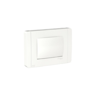 PLACA 4X2 PARA 3 POSTOS PARA AREAS UMIDAS IP55 BRANCO ORION - SCHNEIDER