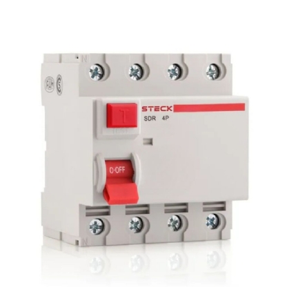 INTERRUPTOR DIFERENCIAL DR TETRAPOLAR 125A 30MA AC - STECK