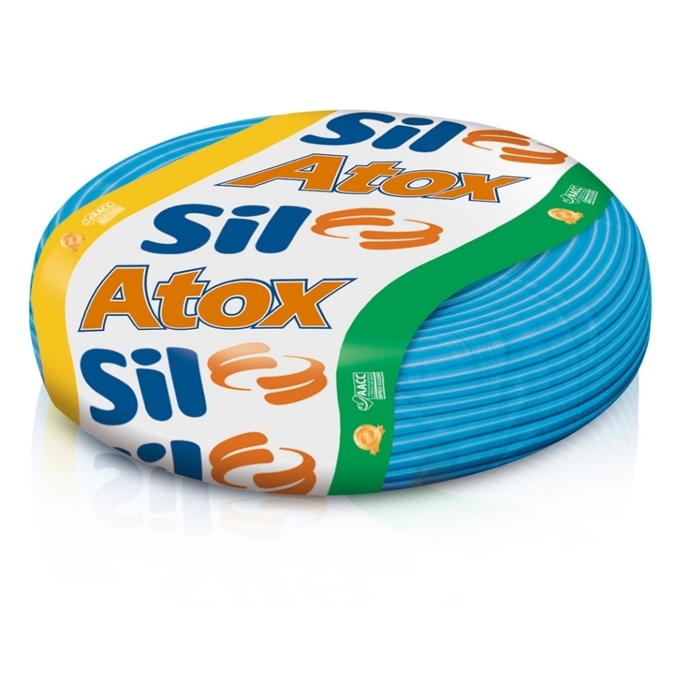 Cabo Atox 2,5mm Azul 750v Rolo 100 Metros - Sil