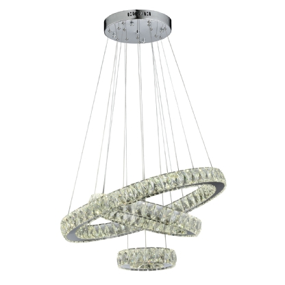 PENDENTE ALLIANCE COM 3 ARGOLAS 93W 4000K - HEVVY