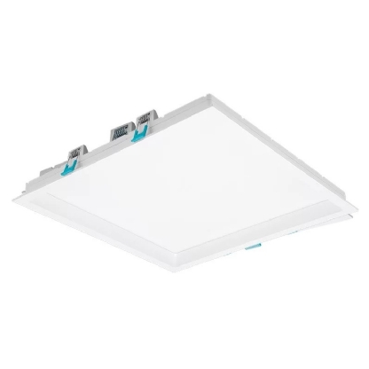 PAINEL LED EMBUTIR 30W BIVOLT LUZ AMARELA 3000K QUADRADO 35CM RECUADO - STELLA