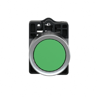 BOTAO PLASTICO FACEADO/IMPULSO 1NA 22MM VERDE - SCHNEIDER