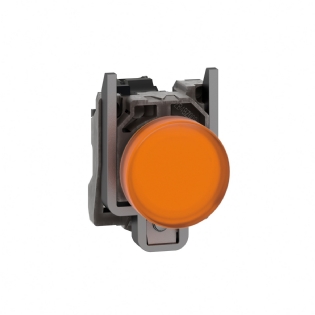 SINALEIRO METALICO 110VCA 22MM LARANJA - SCHNEIDER