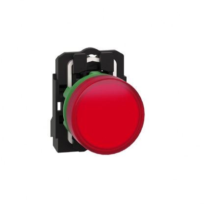 SINALEIRO PLASTICO LED 24VCA/CC 22MM VERMELHO - SCHNEIDER