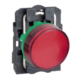 SINALEIRO PLASTICO LED 110-120VAC 22MM VERMELHO - SCHNEIDER