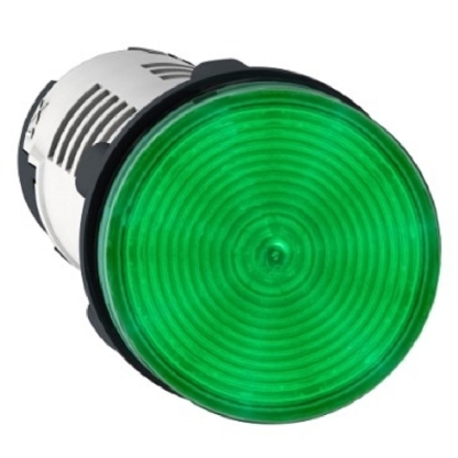 SINALEIRO PLASTICO MONOBLOCO 220VAC 22MM VERDE - SCHNEIDER