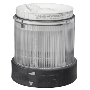 ELEMENTO LUMINOSO 70MM PARA XVB ATE 250V SEM LAMPADA IP65 BRANCO - SCHNEIDER