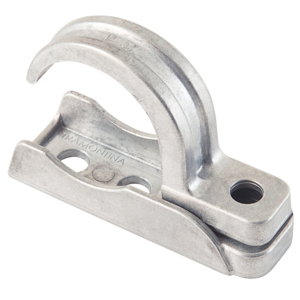 ABRACADEIRA COMPLETA ALUMINIO PARA ELETRODUTO 3/4 POLEGADA - TRAMONTINA
