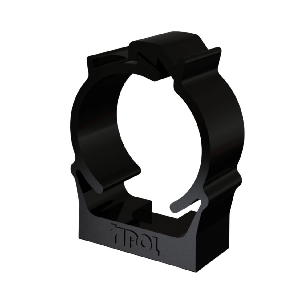 ABRACADEIRA PVC 3/4 POLEGADA PRETO - INPOL