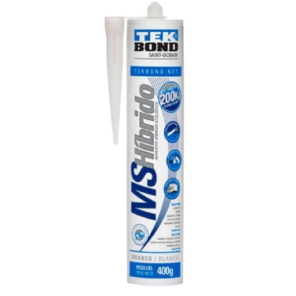 ADESIVO MS HIBRIDO BRANCO 400G - TEKBOND