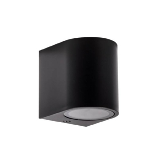ARANDELA AUTI 1 FACHO PARA 1 LAMPADA GU10 BIVOLT ALUM PRETO REDONDO - BLUMENAU