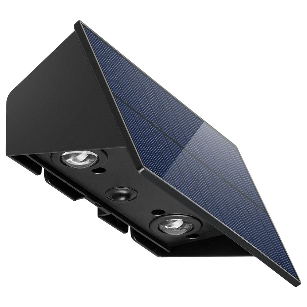 ARANDELA LED IUMI 2 FACHOS 4W BIVOLT LUZ AMARELA 3000K 240LM IP65 - GAYA