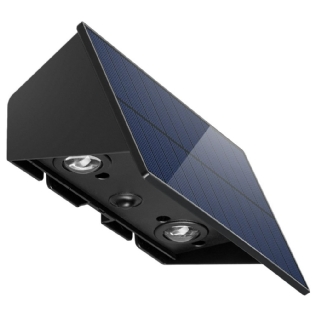 ARANDELA LED IUMI 2 FACHOS 4W BIVOLT LUZ AMARELA 3000K 240LM IP65 - GAYA