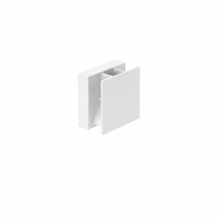 ARANDELA LED QUASAR 8W BIVOLT 2700K 260LM BRANCO QUADRADO IP65 - INTERLIGHT