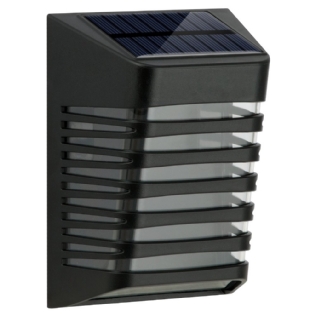 ARANDELA LED SOLAR ARUANA 3W BIVOLT LUZ AMARELA 3000K 180LM IP54 - GAYA