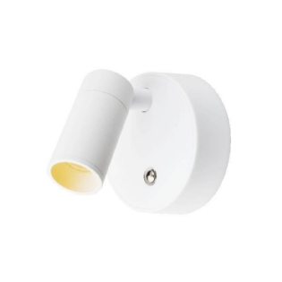 ARANDELA LED WIRELESS 3W LUZ AMARELA 3000K 8X7CM BRANCO DIMERIZAVEL- S&L