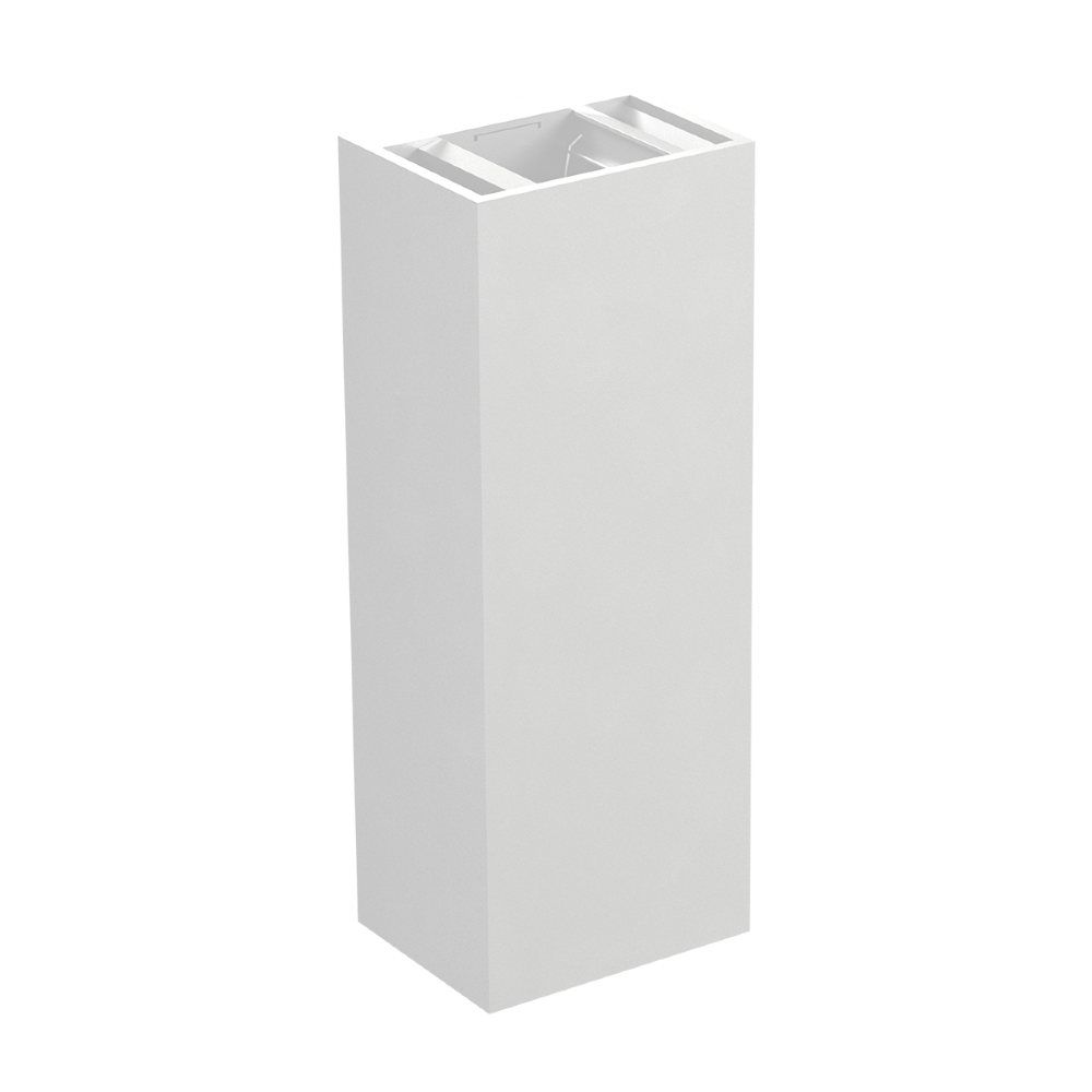 ARANDELA LUMINARIA 9W LUZ AMARELA 3000K BRANCO 250LM - PIX