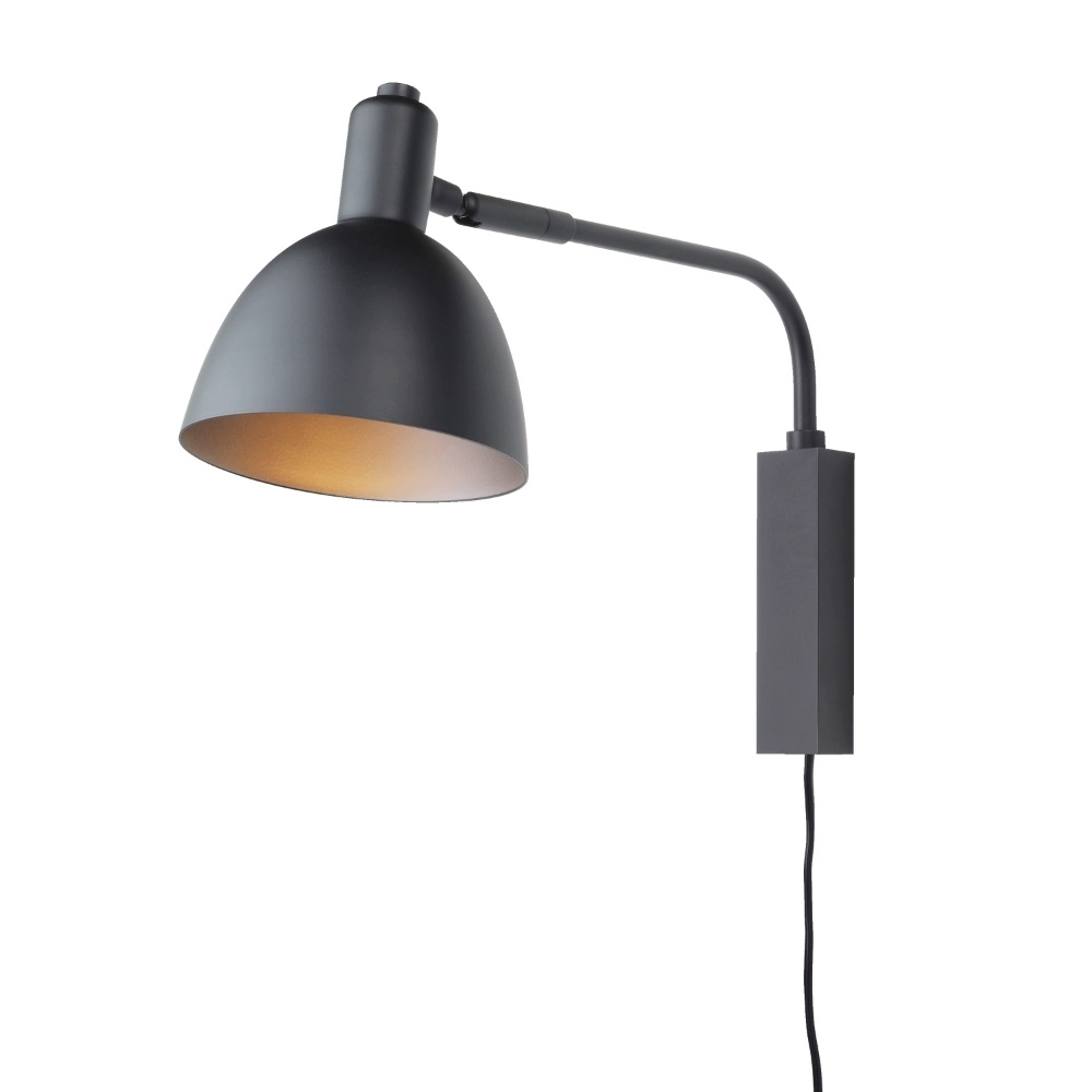 ARANDELA NOVEL PARA 1 LAMPADA PAR16 GU10 COM RABICHO PRETO - SPOT LINE