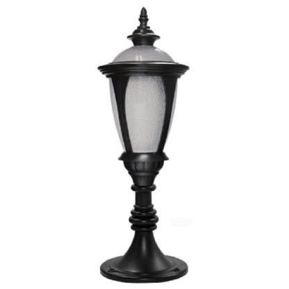 BALIZADOR PARA 1 LAMPADA E27/A60 67CM PRETO CAPRI - LUSTRES IDEAL