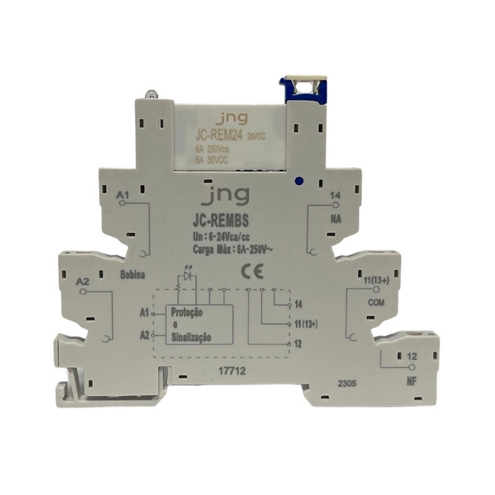 BASE RELE INTERFACE MODULAR - JNG