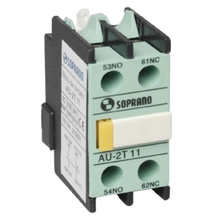 BLOCO CONTATO AUXILIAR FRONTAL 2T-11 1NA+1NF - SOPRANO