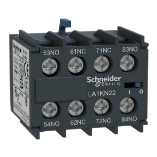 Bloco de Contato Auxiliar Frontal 2NA+2NF - Schneider Electric