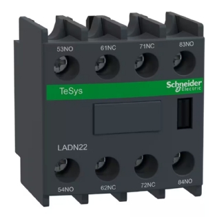 Bloco de Contato Auxiliar Frontal 2NA+2NF - Schneider Electric