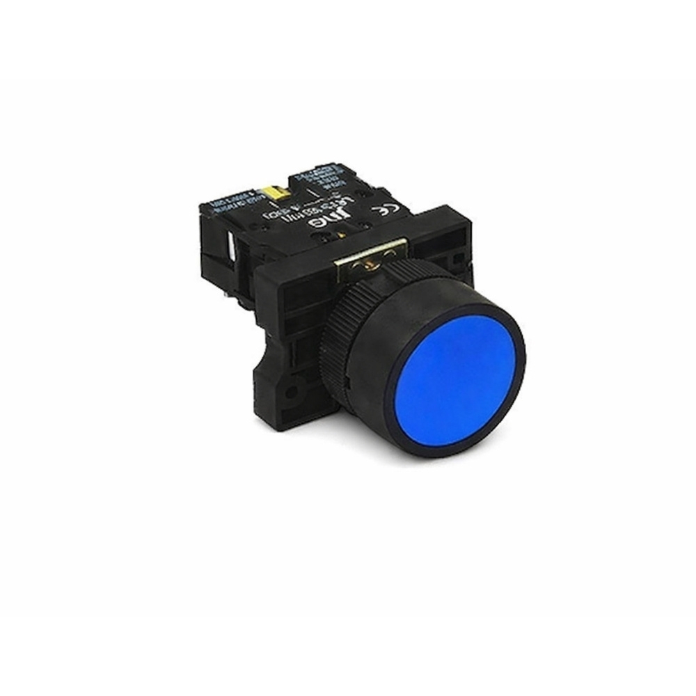 BOTAO PULSADOR AZUL COM ILUMINACAO 220V - JNG