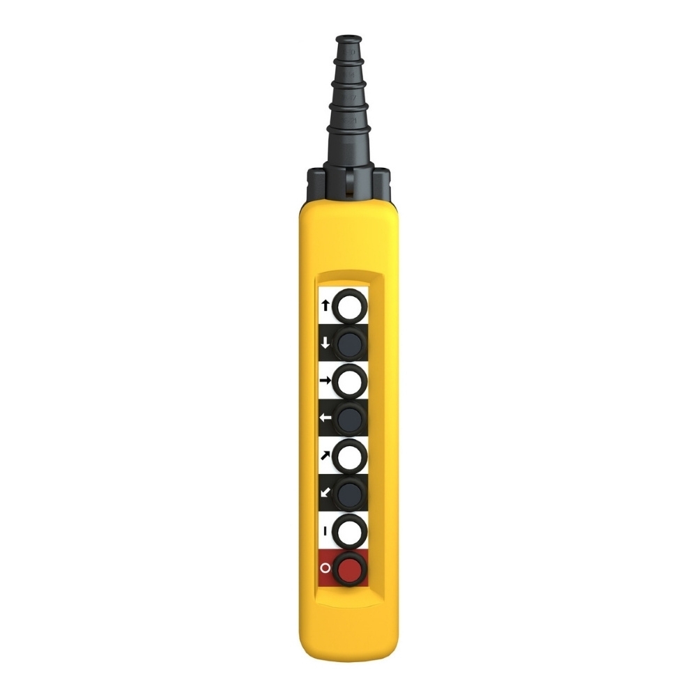 BOTOEIRA PLASTICO PENDENTE 8 BOTOES IP65 - SCHNEIDER