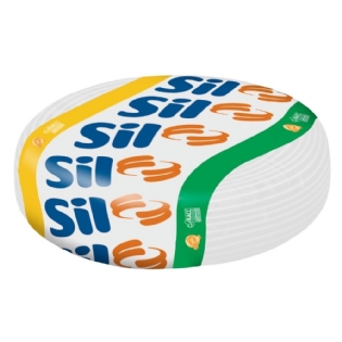 CABO FLEXIVEL 1,5MM BRANCO 750V ROLO 50 METROS - SIL