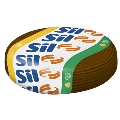 Cabo Flexivel 1mm 750v Rolo 100 Metros Marrom - Sil