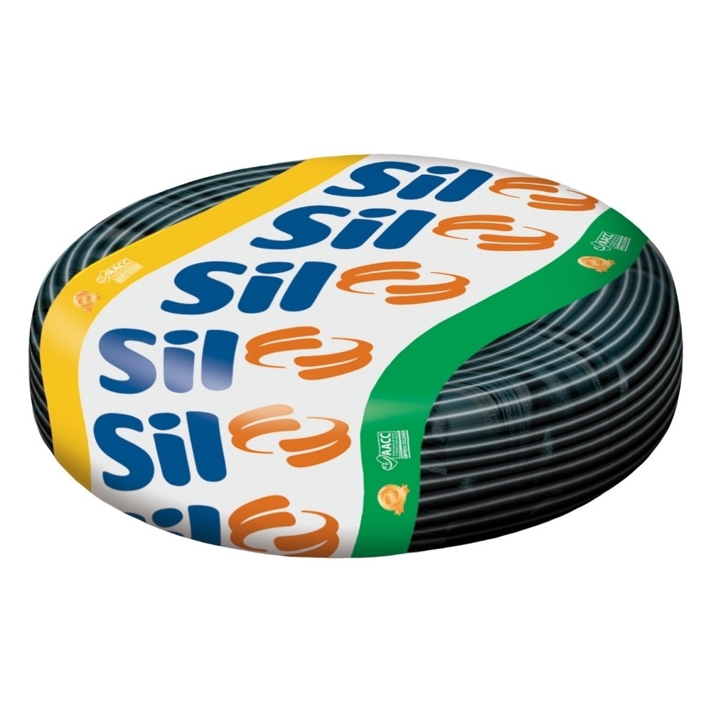 Cabo Flexivel 2,5mm Preto 750v Rolo 100 Metros - Sil