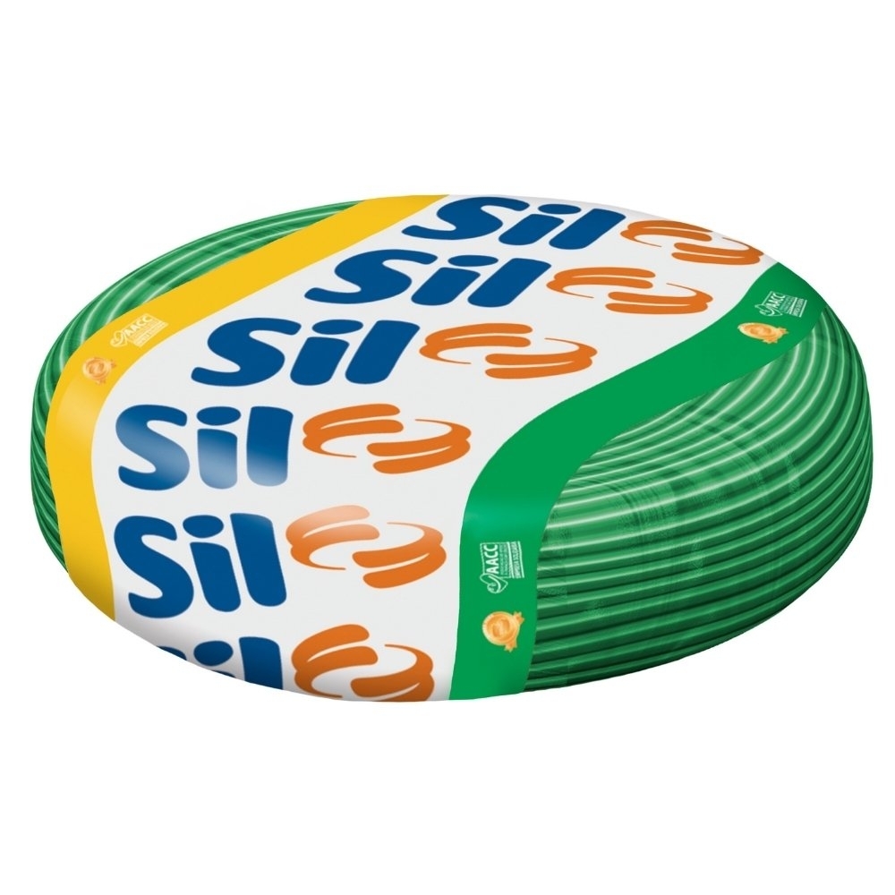 CABO FLEXIVEL 4MM VERDE 750V ROLO 50 METROS - SIL