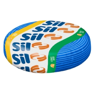 CABO FLEXIVEL 6MM AZUL 750V ROLO 50 METROS - SIL