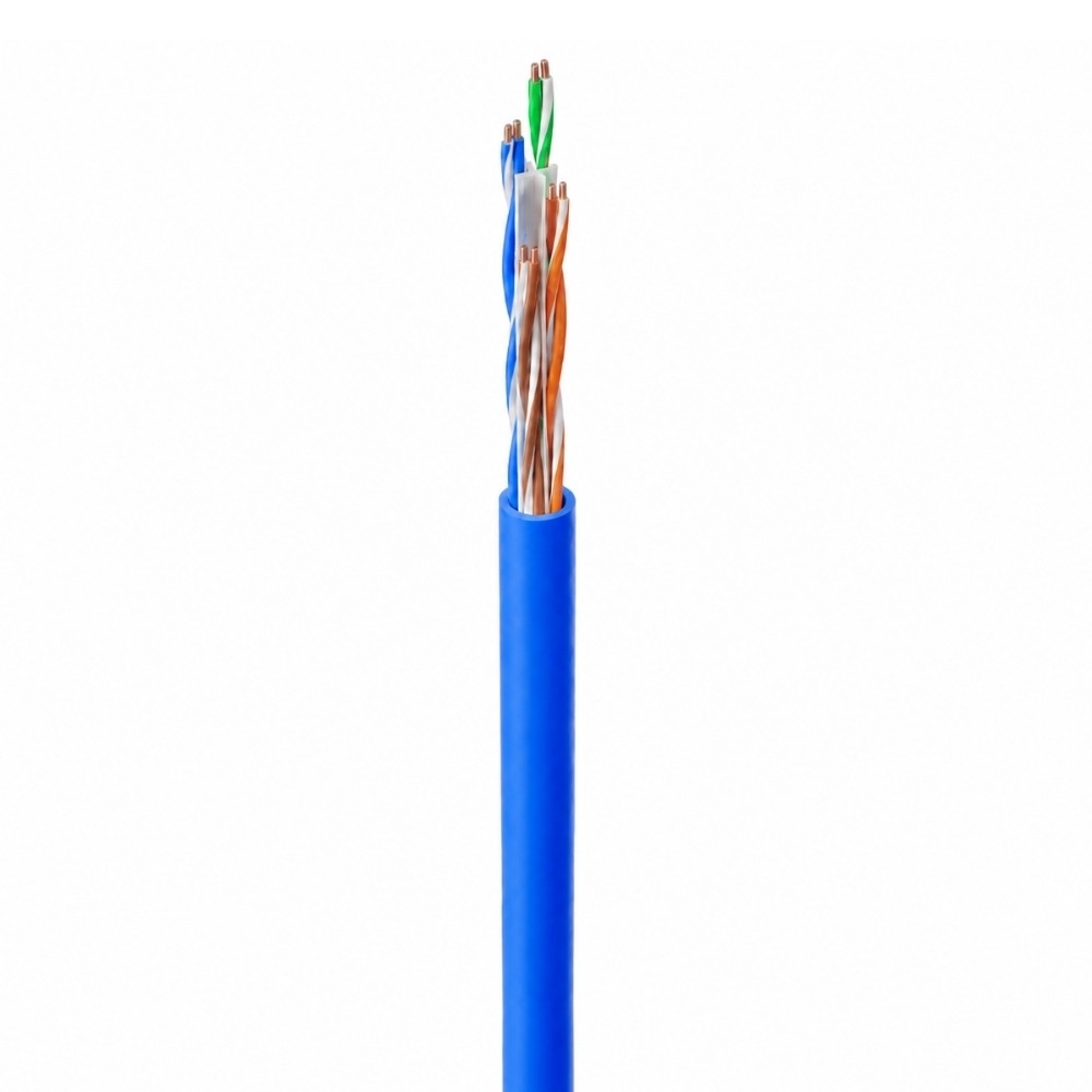CABO LOGICO MULTILAN CAT 6 23AWGX4P AZUL CMX 305 METROS - INTELBRAS