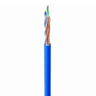 CABO LOGICO MULTILAN CAT 6 23AWGX4P AZUL CMX 305 METROS - INTELBRAS