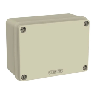 CAIXA PASSAGEM 152X109X67MM ABS TAMPA OPACA - SOPRANO