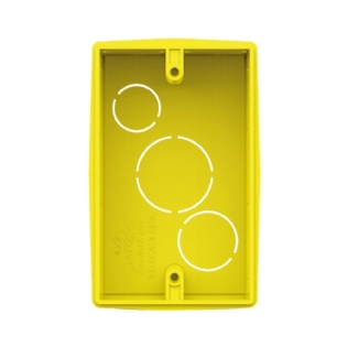 CAIXA EMBUTIDA 4X2 PVC AMARELO