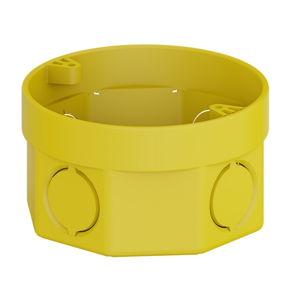 CAIXA EMBUTIR 3X3 PVC OCTOGONAL AMARELO - TIGRE