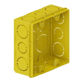 CAIXA EMBUTIR 4X4 PVC AMARELO - TIGRE