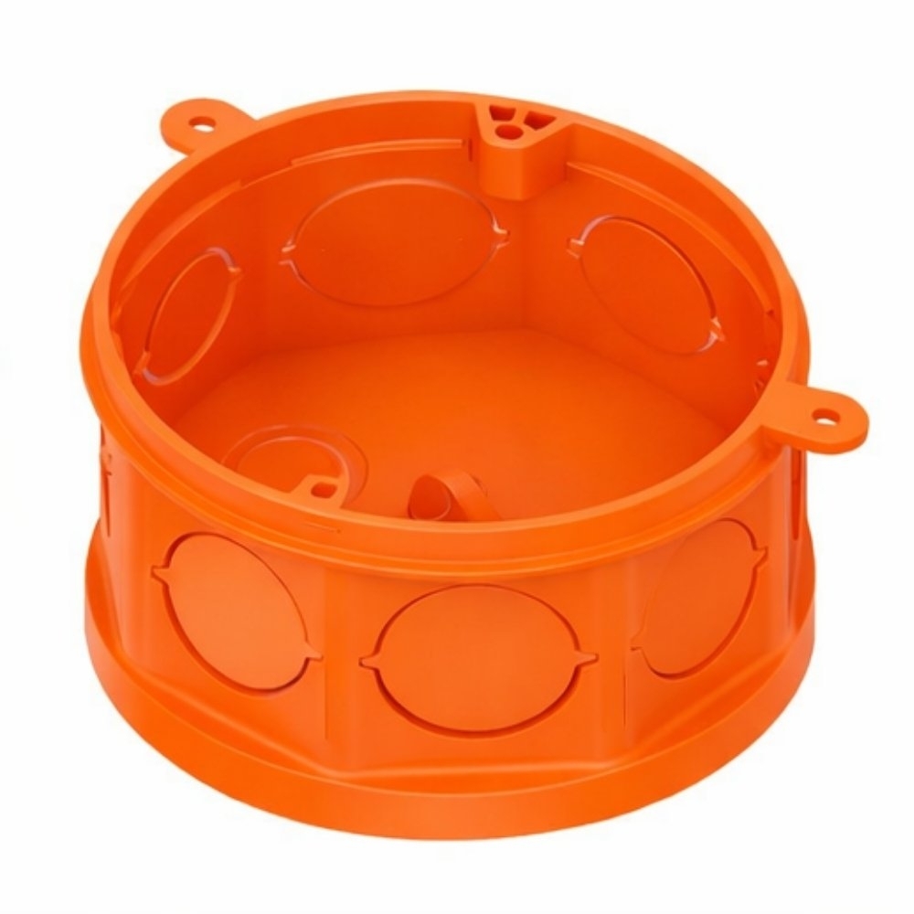 CAIXA EMBUTIR 4X4 PVC OCTAGONAL LARANJA - TIGRE