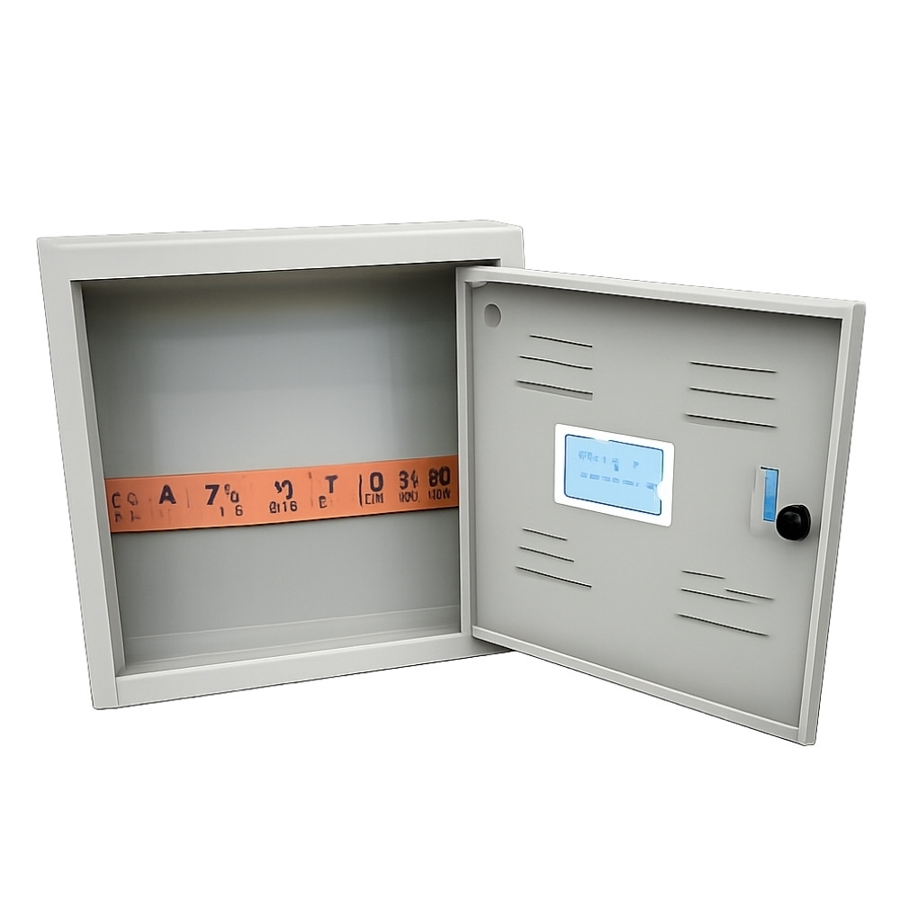 CAIXA EQUALIZ EMBUTIR 40X40 COM 11 TERMINAIS - PARATEC