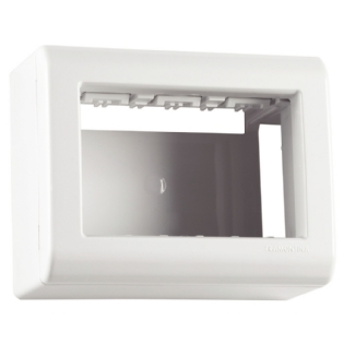 CAIXA + TAMPA 3 POSTOS BRANCO LIZFLEX - TRAMONTINA