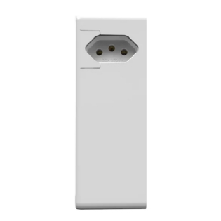 CAIXA TOMADA SLIM 1 TOMADA 20A PARA DISJUNTOR 1P/2P - SOPRANO