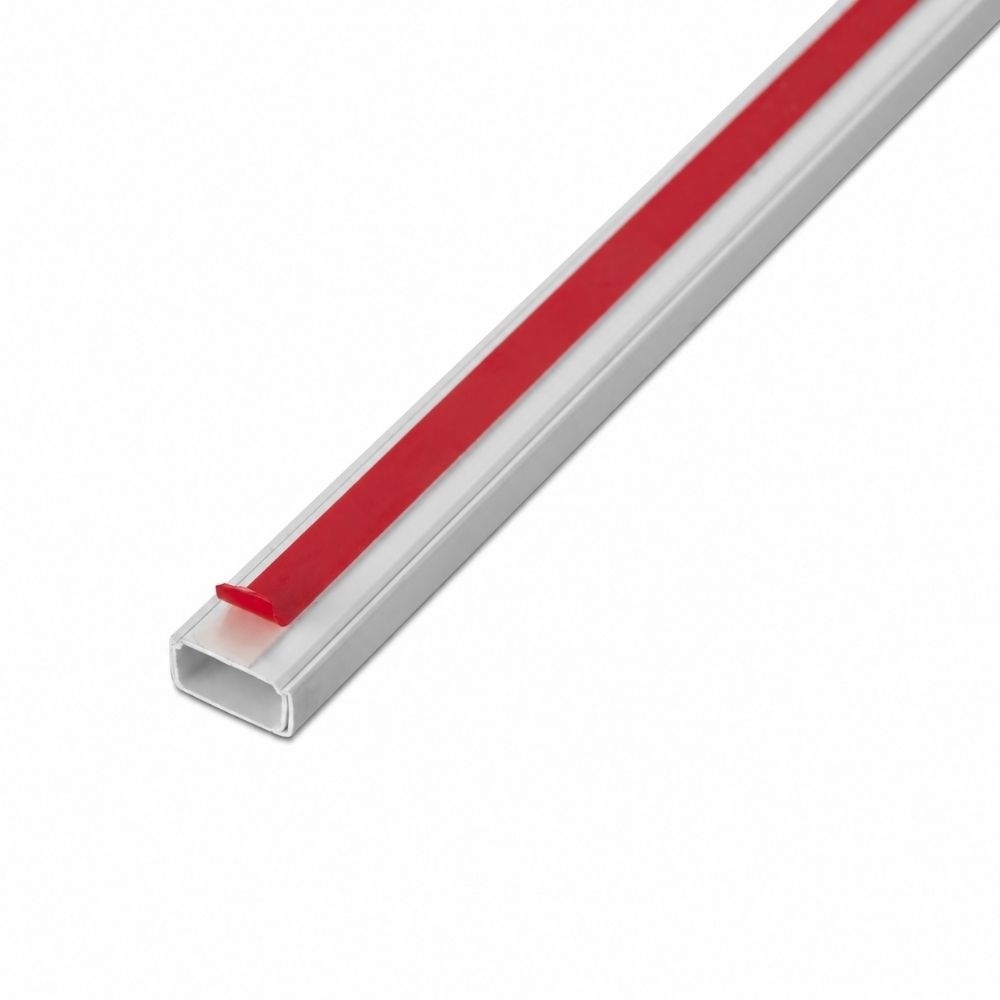 CANALETA SISTEMA X 20X10MM BRANCO 2 METROS COM ADESIVO CONDUTECK - STECK