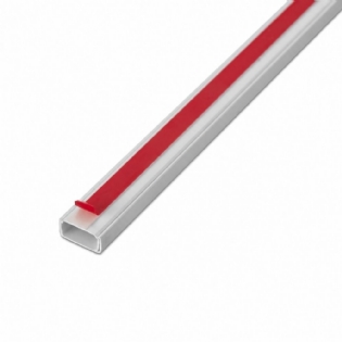 CANALETA SISTEMA X 20X10MM BRANCO 2 METROS COM ADESIVO CONDUTECK - STECK
