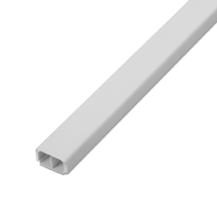 CANALETA SISTEMA X 20X10MM BRANCO 2 METROS COM ADESIVO CONDUTECK - STECK